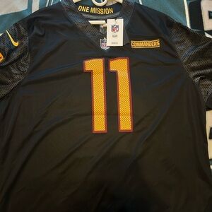 Authentic NFL Carson Wentz Commanders jersey brand new never worn